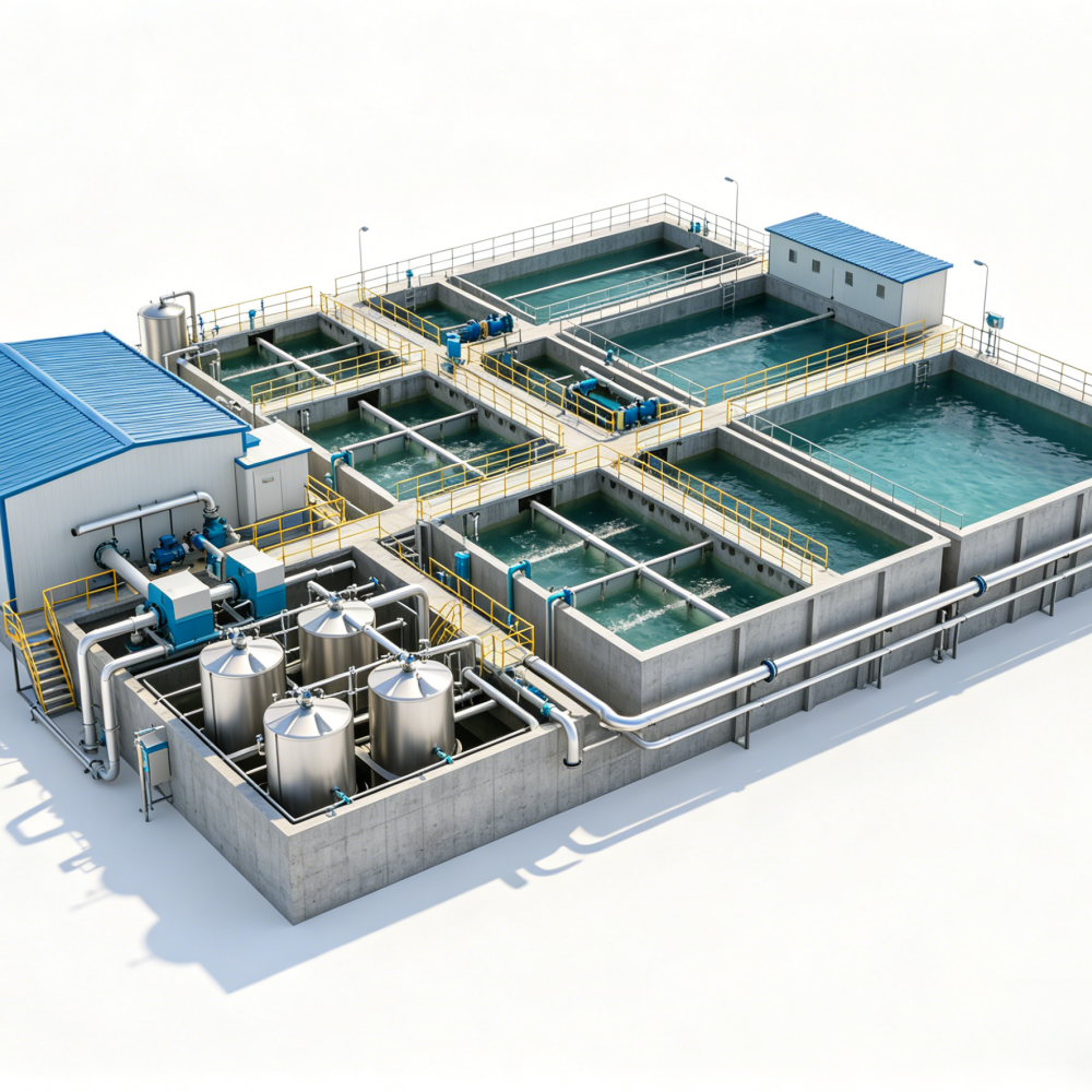 High-Quality Wastewater Treatment Plant Equipment for Industrial Use