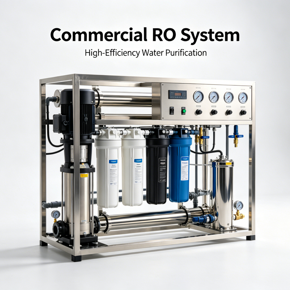 Advanced Commercial RO Systems for Industry