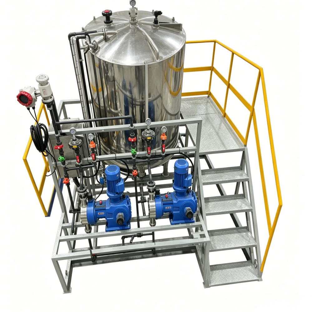 Cost-Effective Chemical Dosing for Pharmaceutical Wastewater