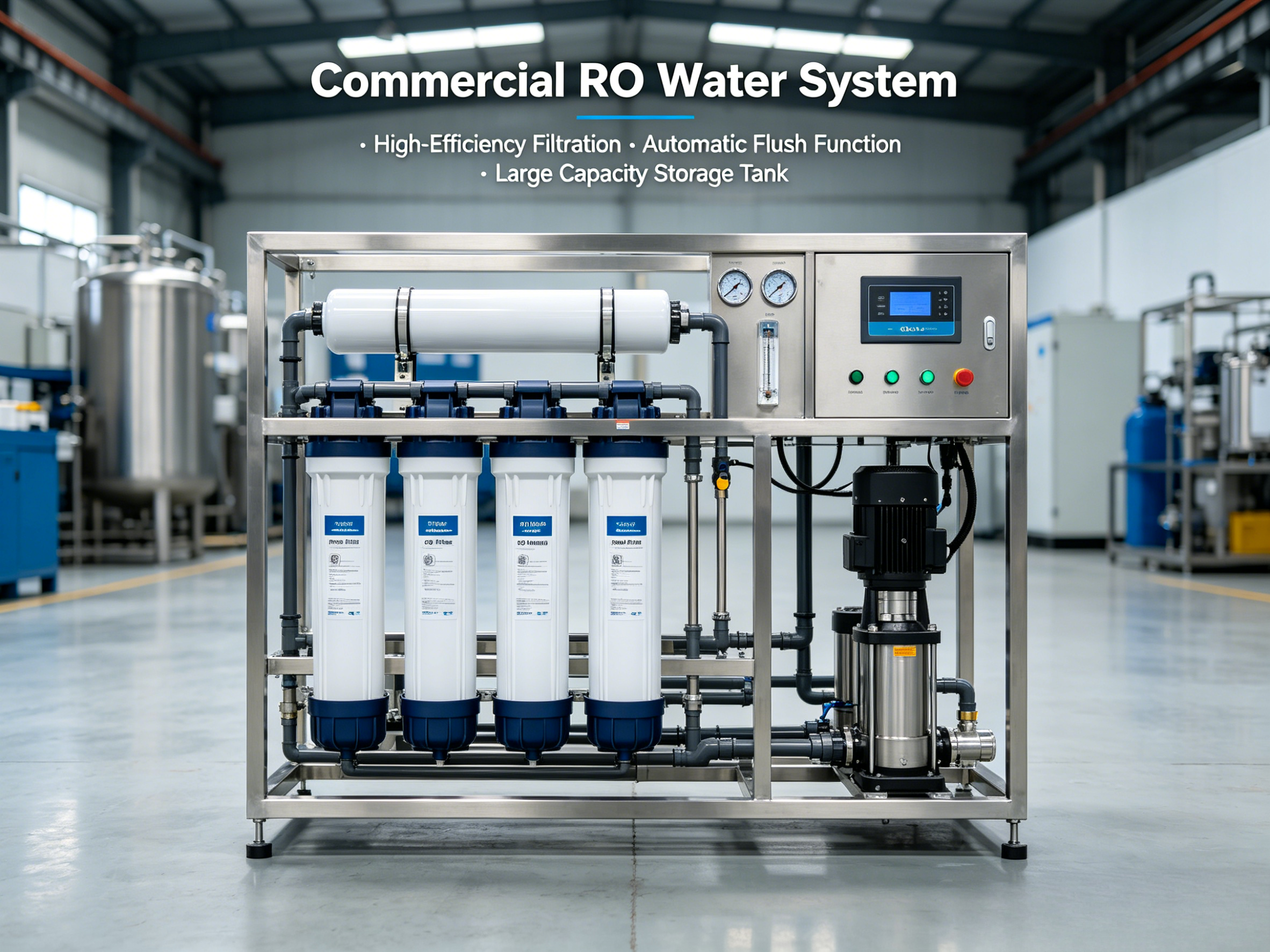 The Ultimate Guide to Commercial RO Water System Efficiency for Bulk Operations