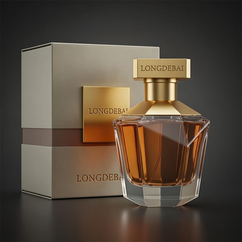 Geometric Aesthetics High-End Men's Perfume Bottle Customization