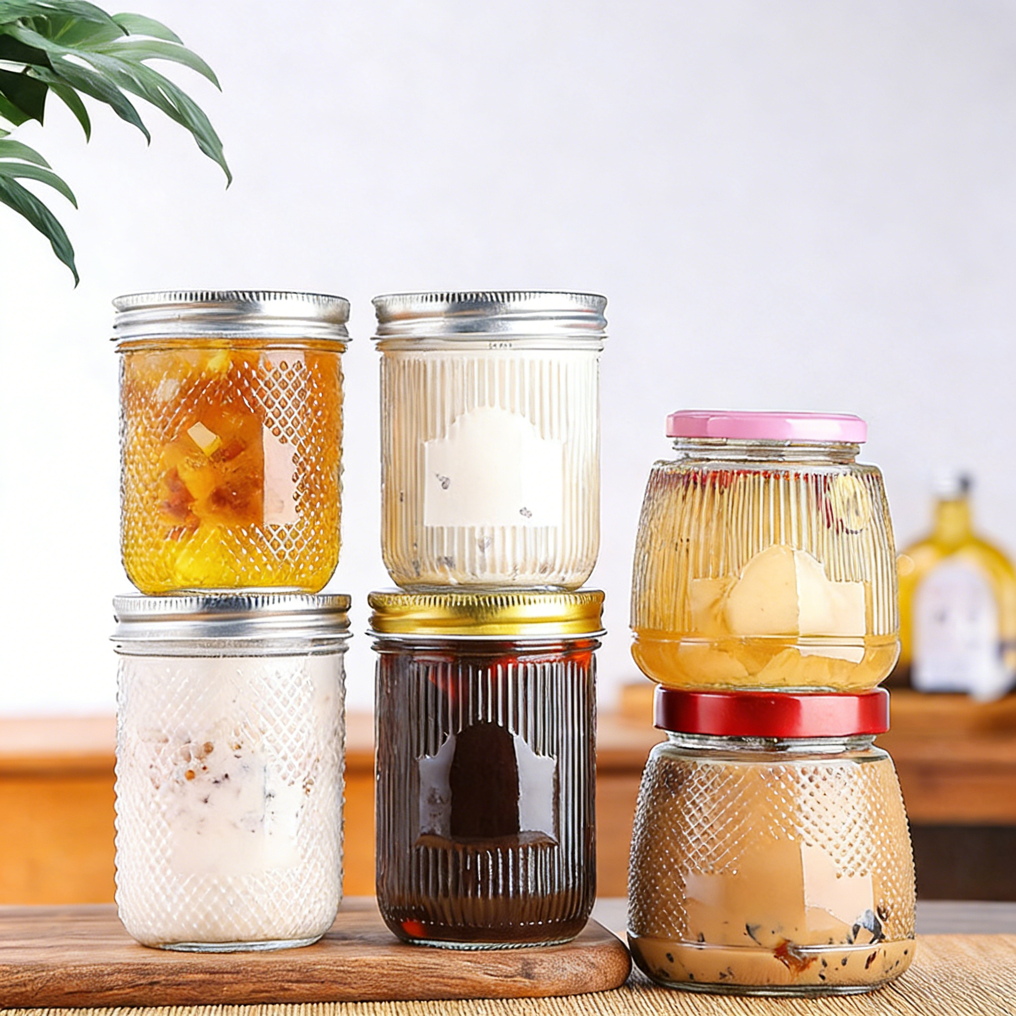 Ontdek de elegantie van matglazen Mason-potten