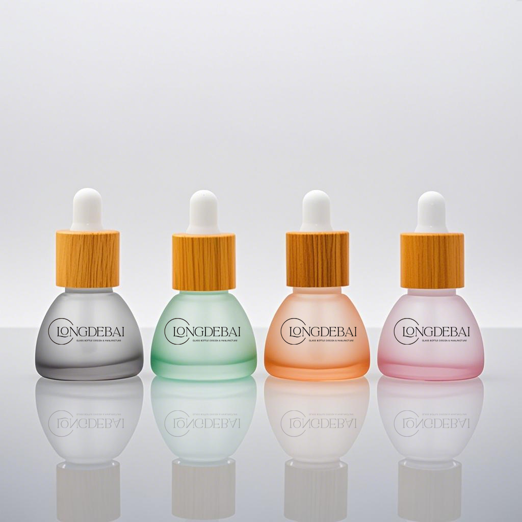 Emelje meg bőrápolási márkáját elegáns, matt üvegpalackjainkkal