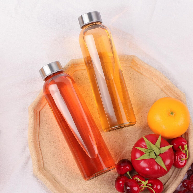 Potencie su marca con botellas de jugo fresco de Baide Glass