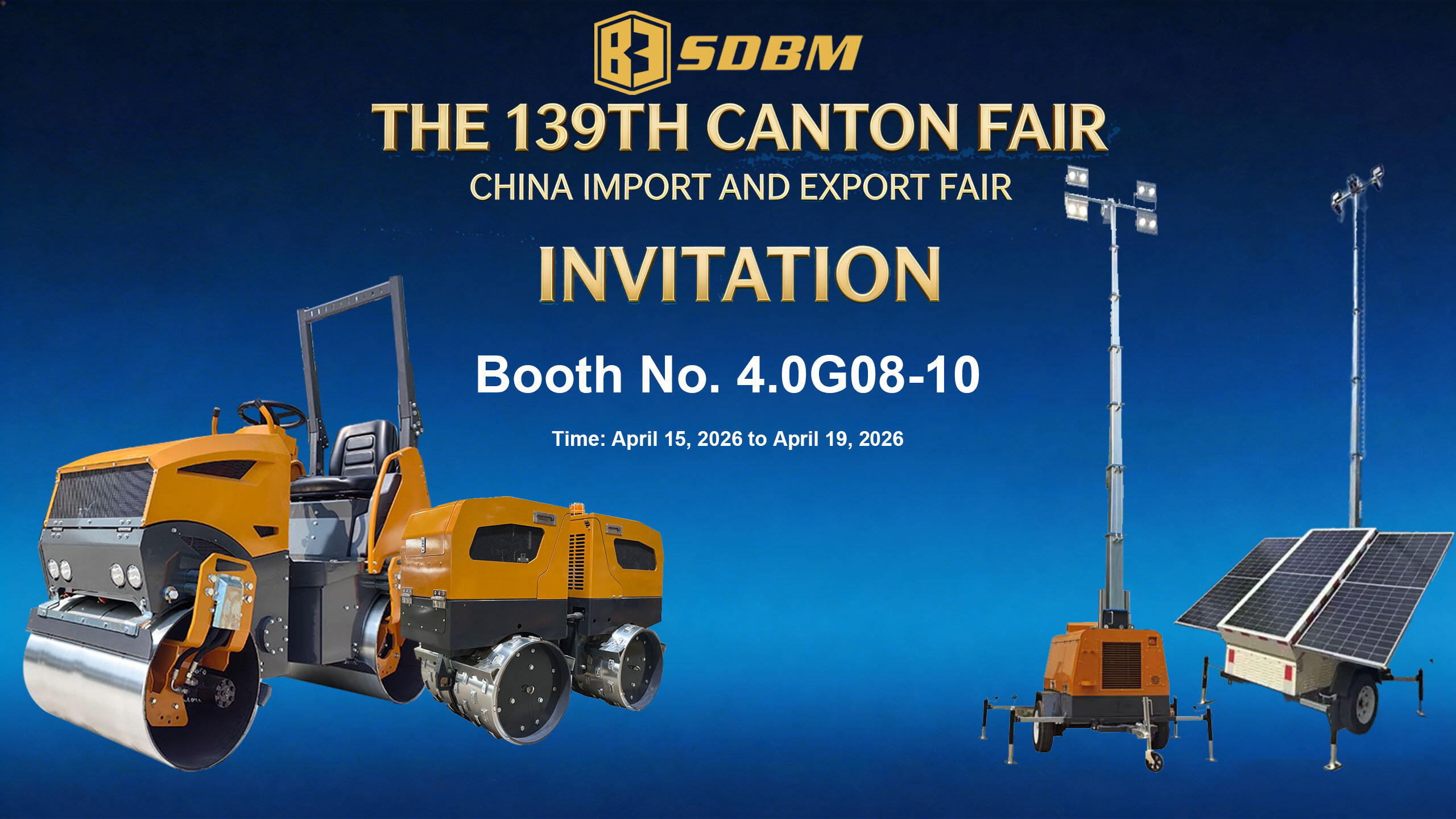 Meet SDBM at the 139th Canton Fair — Power Your Projects with Proven Machinery