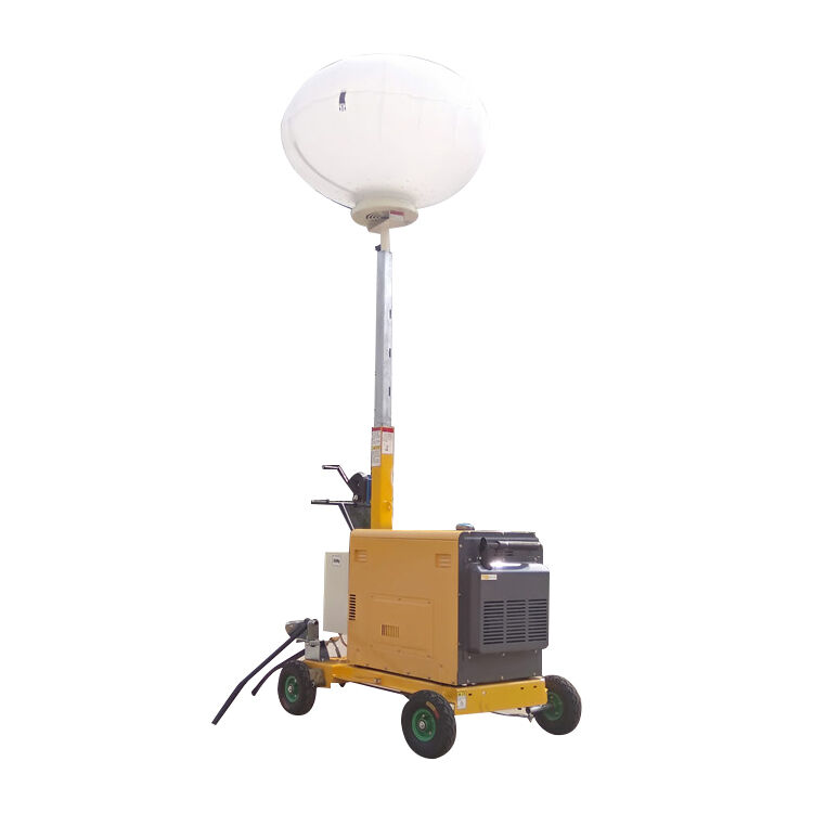 SMLV1000QA-5m manual lifting balloon light tower