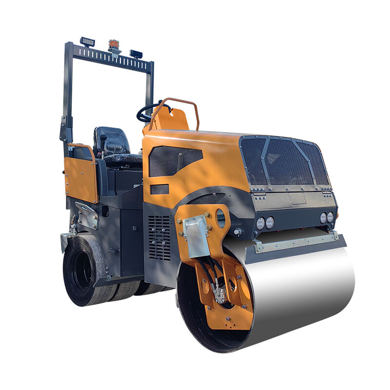 3500D-3.5 ton Rubber Tyre Combination Vibratory Roller