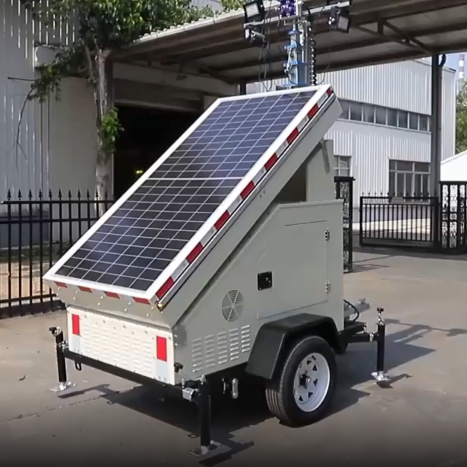 turn de iluminat solar, de 9 m