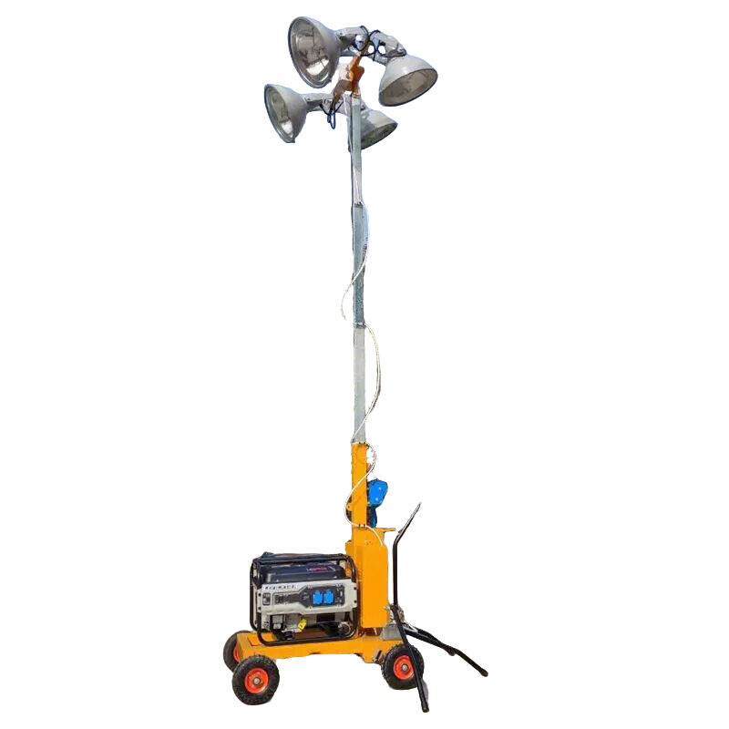 SMLV1000AB-5m manual lifting light tower