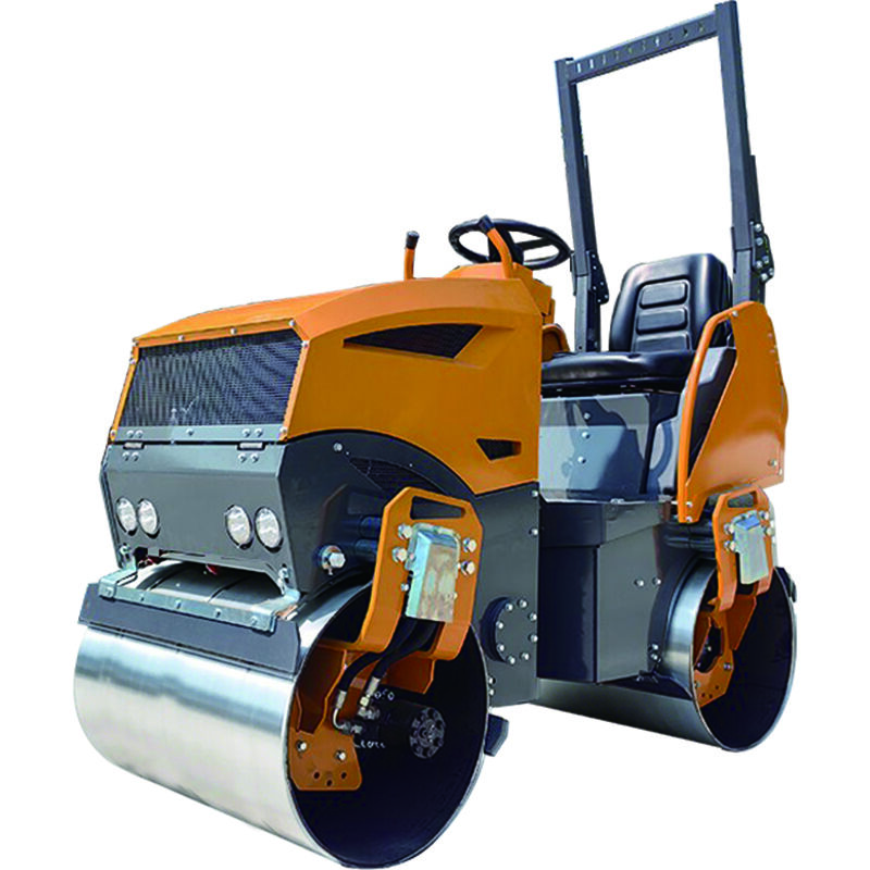 BM1500-1.5 ton double drum vibratory roller
