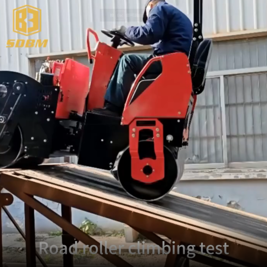 Test de urcare al cilindrului de compactare