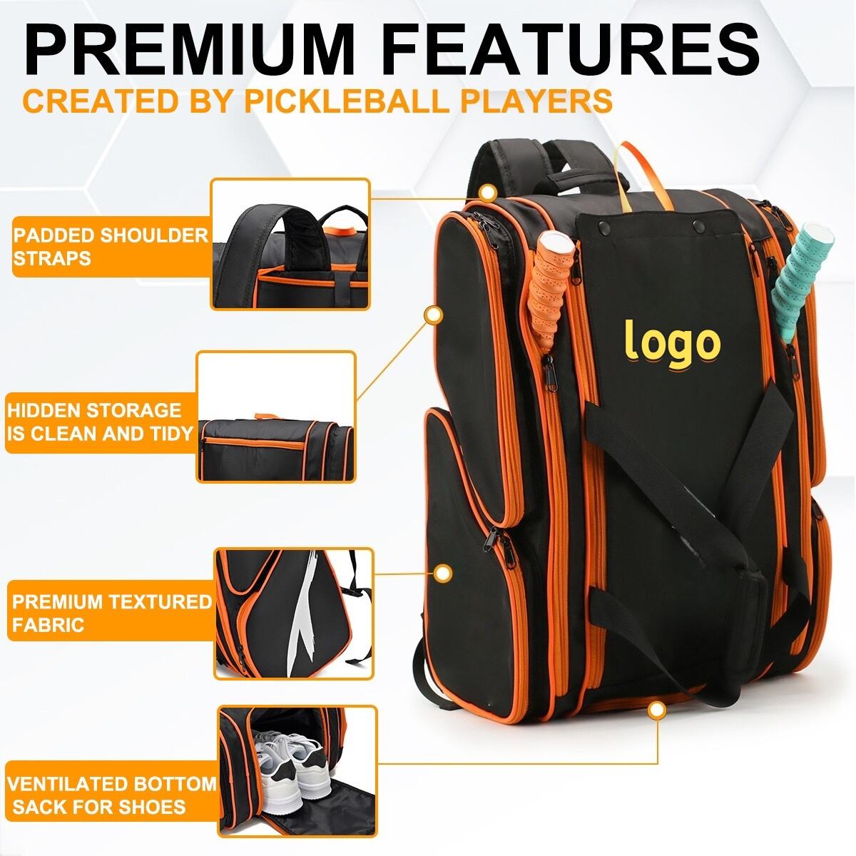 Bolsa para raquete de pádel