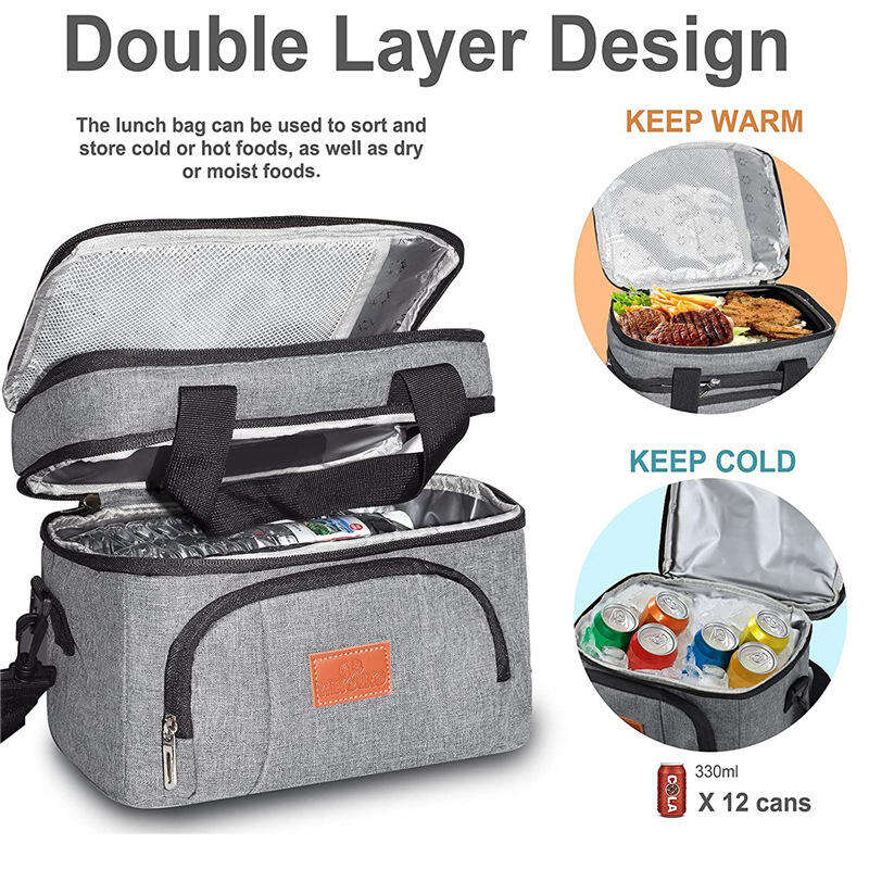 Insulated picnic bag