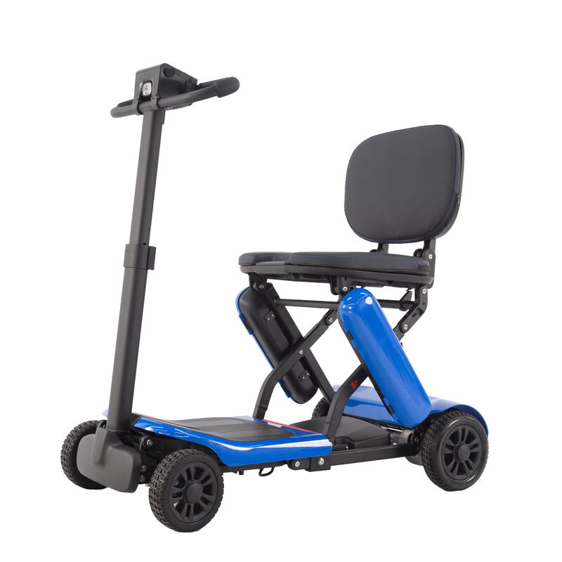 Lightweight Folding Mobility Scooter, 120KG Load, Efficient 200W Motor – RZ-S301