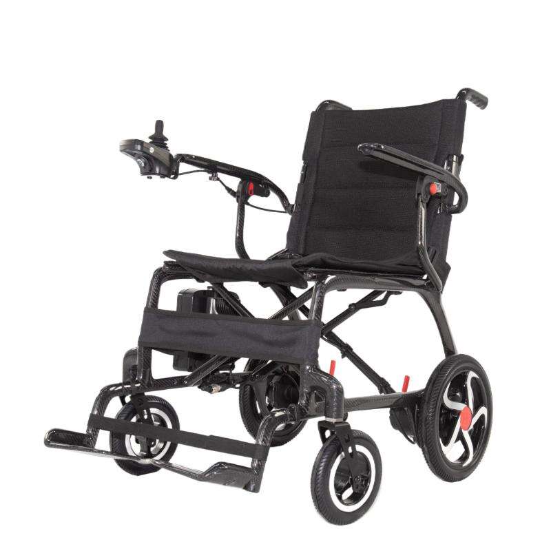 Ultra-Lightweight 11.3KG Carbon Fiber Folding Electric Wheelchair for Travel – RZ-EC9001