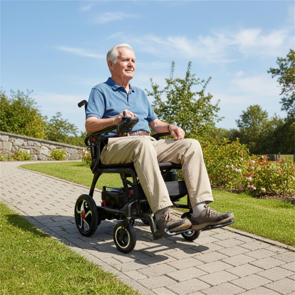 Carbon Fiber Electric Wheelchair