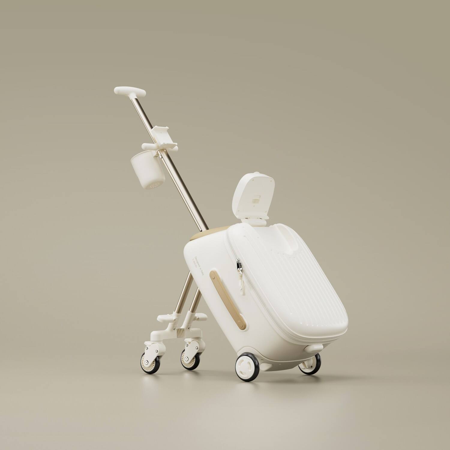 LECOCO C-Box B3 - 3-in-1 Convertible Luggage Trike