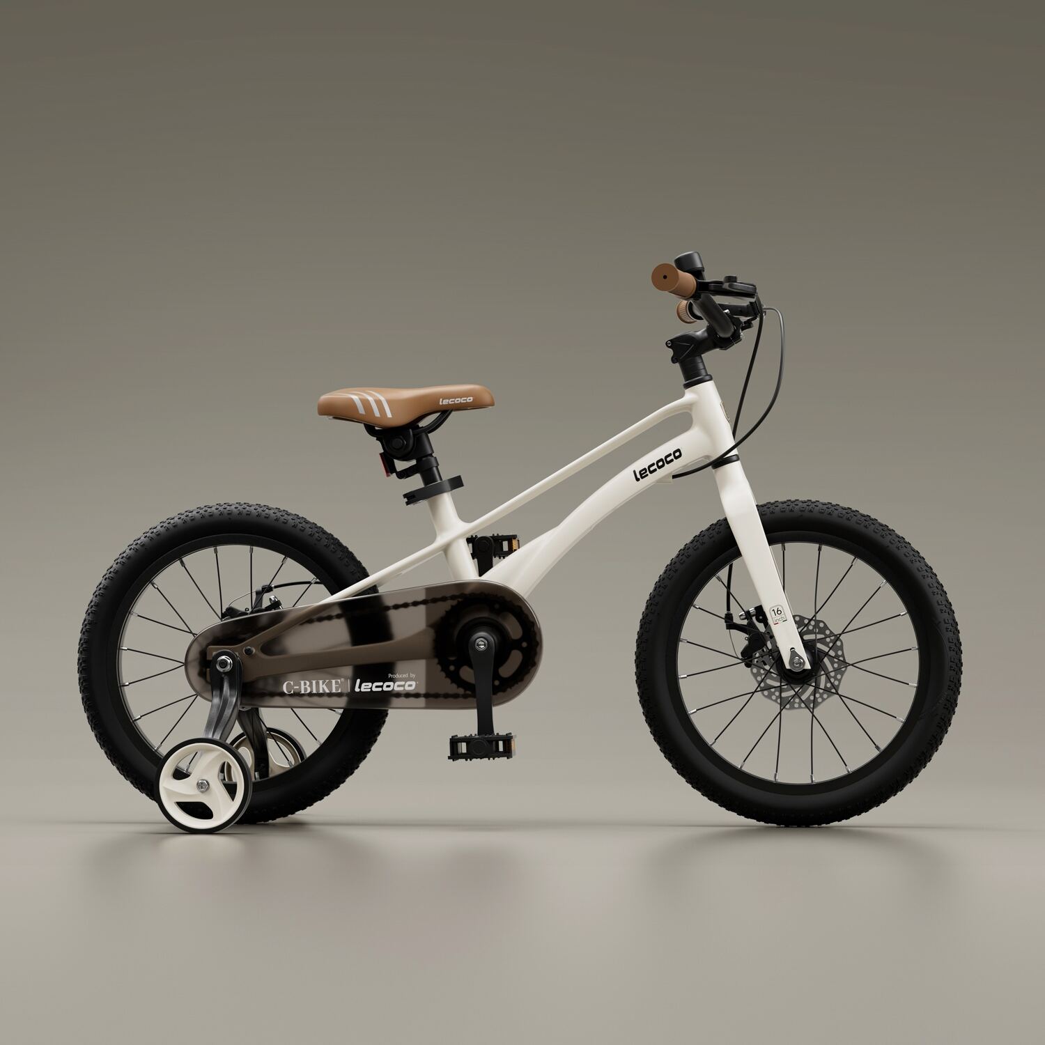 LECOCO C-Bike MT16 - Magnesium-Alloy Dual-Disc Brake Bicycle