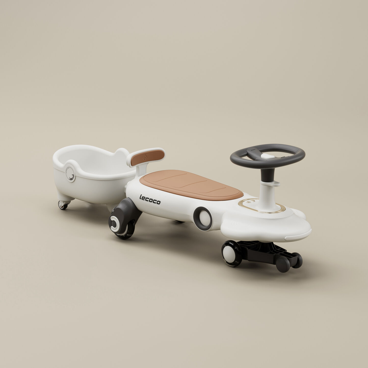 LECOCO Figg F2 - Parent-Child Interactive Swing Car