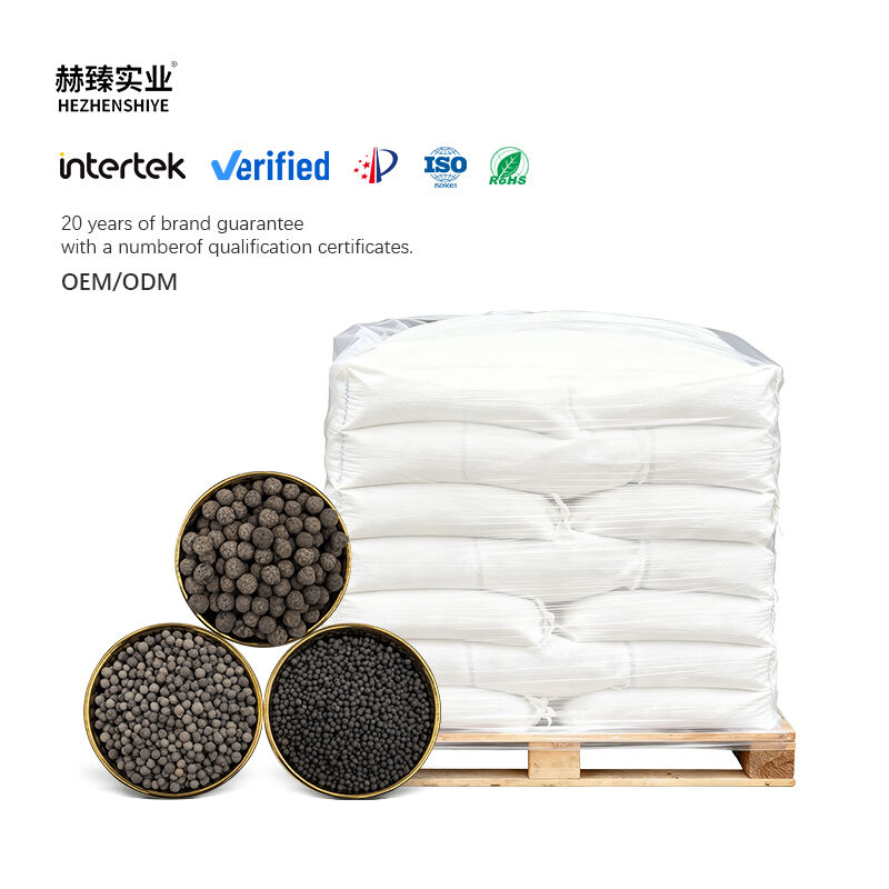 High Strength Shale Ceramsite Filter Media Special Filler For Wastewater Treatment BAF