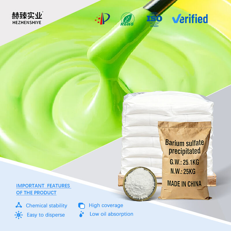 Factory Price Precipitated Barium Sulfate Baso4 For Masterbatch And Plastic Filler