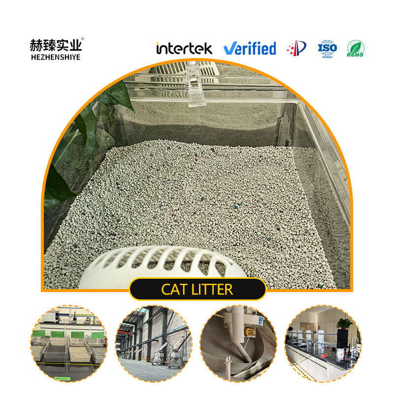 Bentonite Cat Litter Ball Mineral Cat Litter Low Dust Formula Strong Deodorization Firm Clumping Cat Toilet Supplies Foreign Trade Factory Direct Wholesale Supply