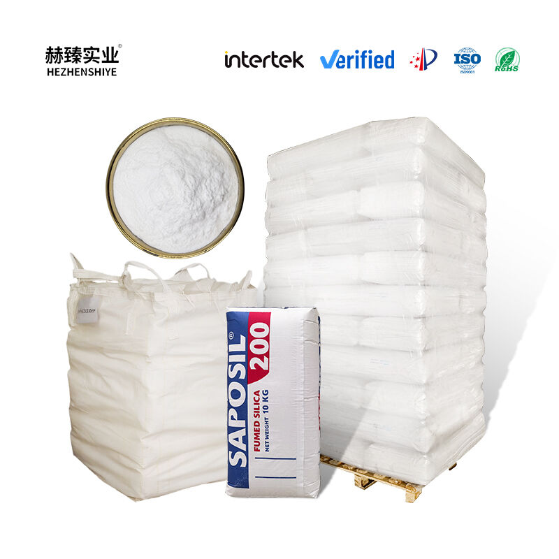Industrial Grade Hydrophilic Fumed Silica Dioxide (SiO2) for Rubber/Plastic Fillers High Purity Silica Gel