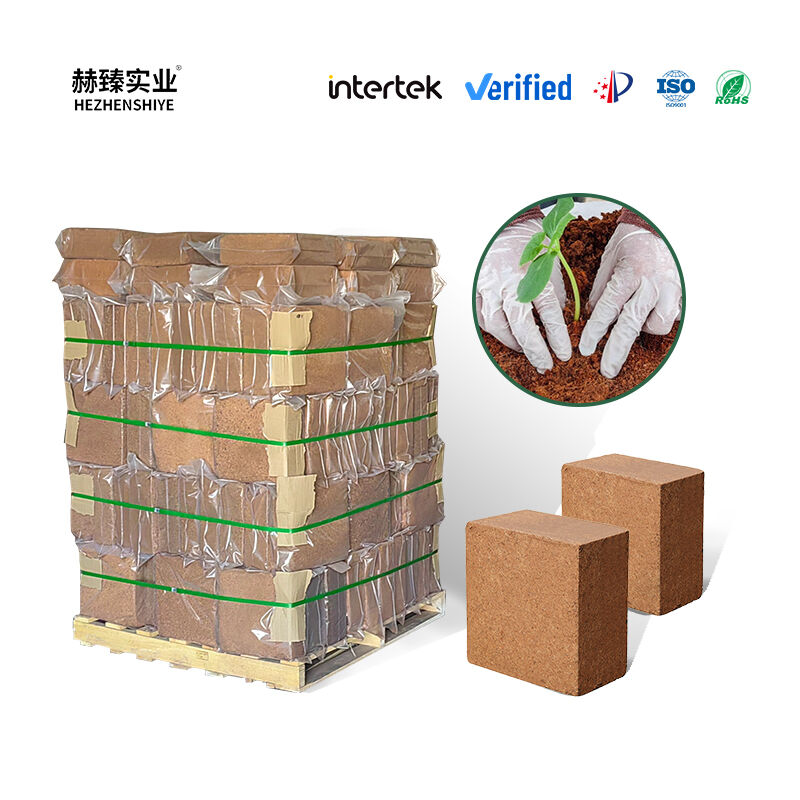 High Expansion Imported Coconut Brick Universal Coco Soil for Planting Seedling Balcony Potted Soilless Culture Medium