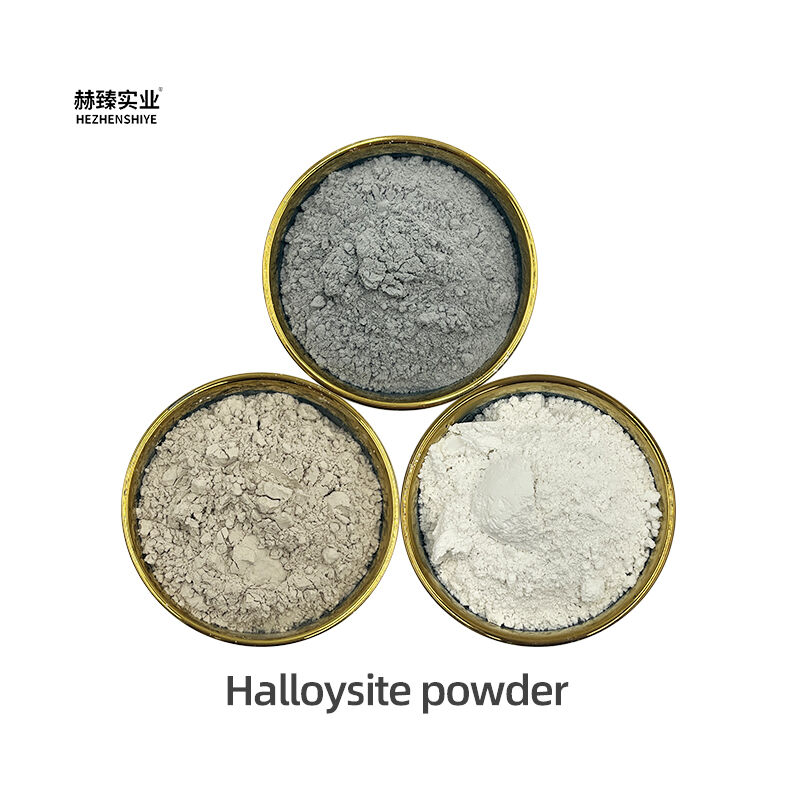 Nano Tubular Structure Halloysite Powder For Catalyst Carrier Environmental Protection Water Treatment High Adsorption Halloysite Clay Powder
