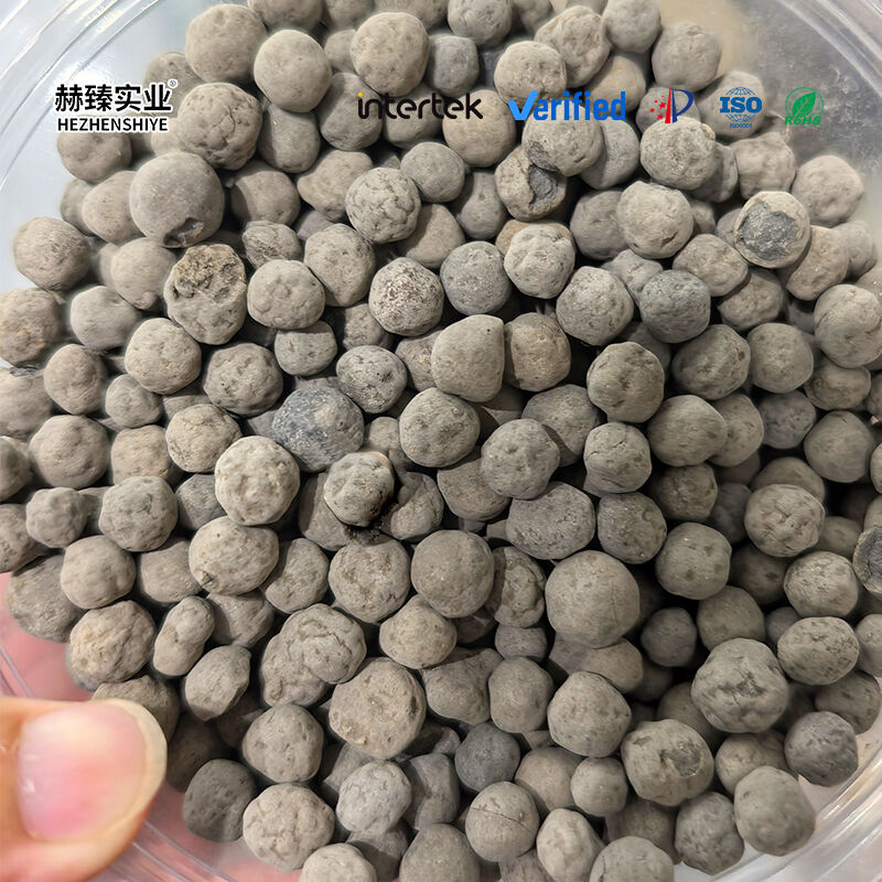 Ceramsite Filter Media For Municipal Sewage Biochemical Treatment Anti Backwashing With High Pollution Interception Capacity