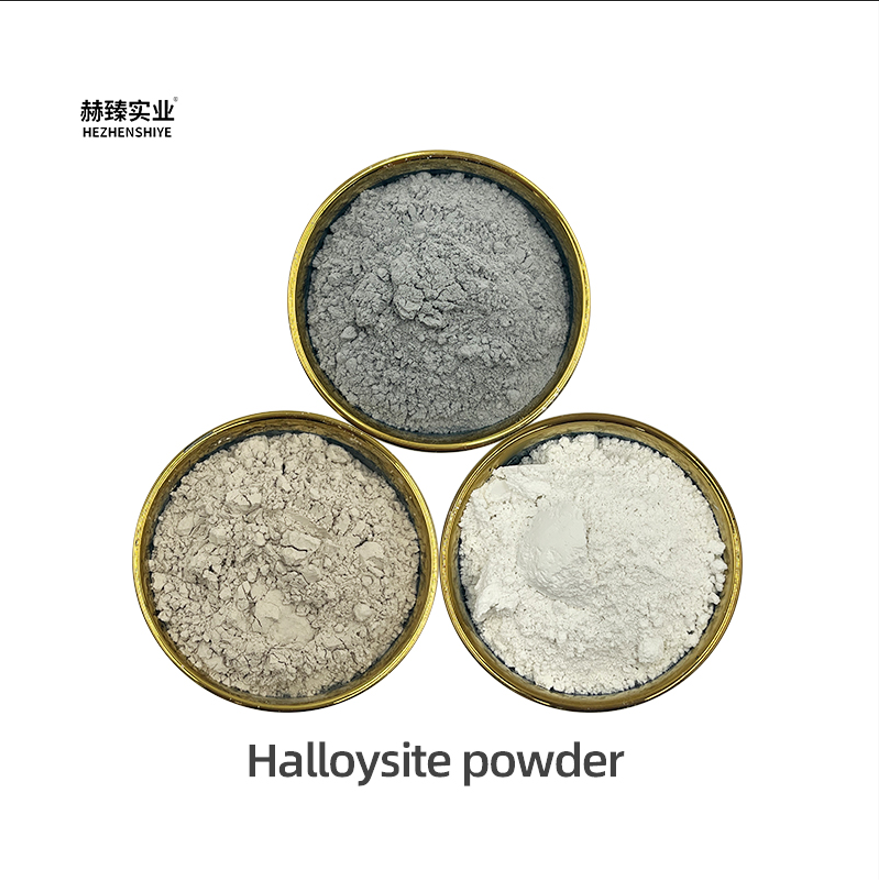 Natural Halloysite Clay Powder For Plastic Filler Rubber Reinforcement Coating Extender Low Oil Absorption High Stability