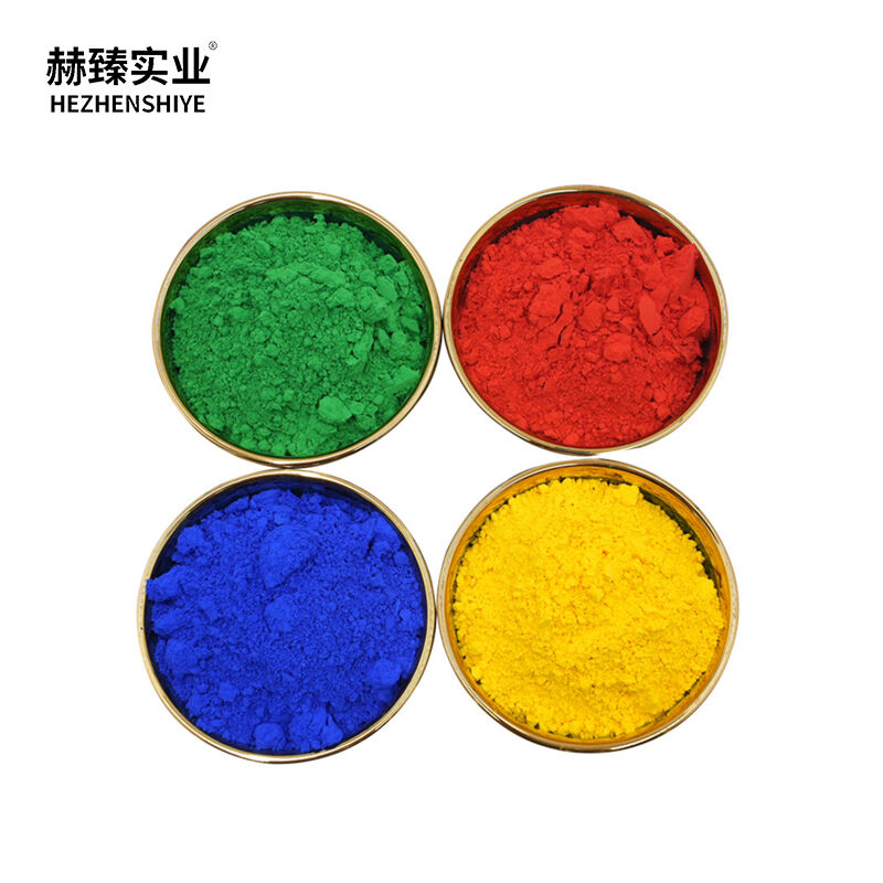 W jaki sposób tlenek żelaza barwny zwiększa atrakcyjność estetyczną farb i powłok