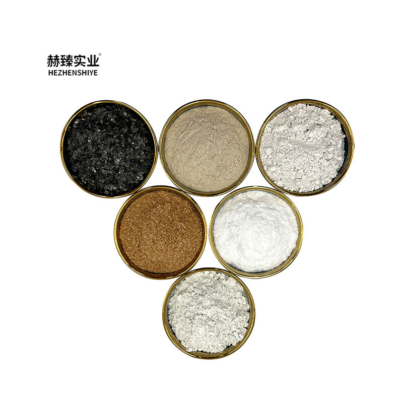 Kèl tip poud mica yo itilize nan pwodui bète?