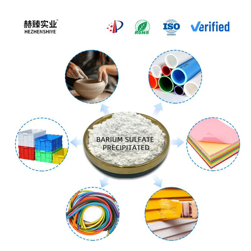 High Purity Precipitated Barium Sulfate With Good Dispersibility For Ink And Paper