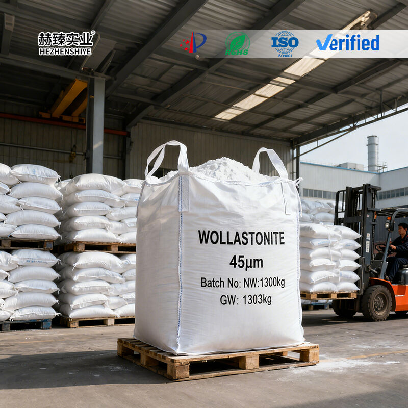 Ultra-Fine High-Whiteness Wollastonite for Architectural Coatings & Industrial Paints