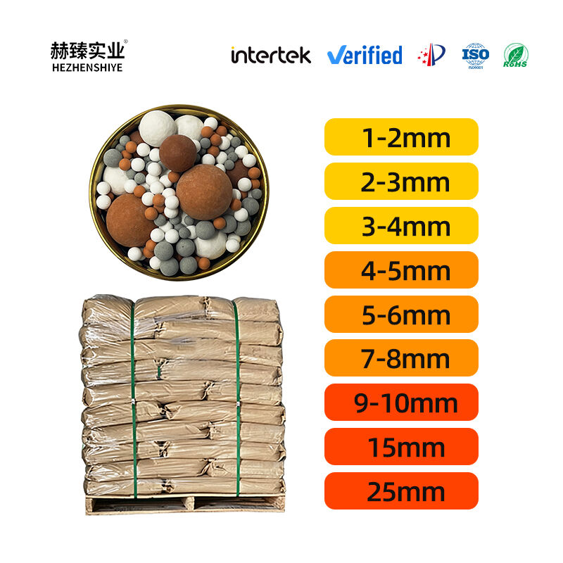 Ceramic Balls For Steam Room Filling Negative Ion Far Infrared Balls Household Hot Compress Mattress Filling Balls