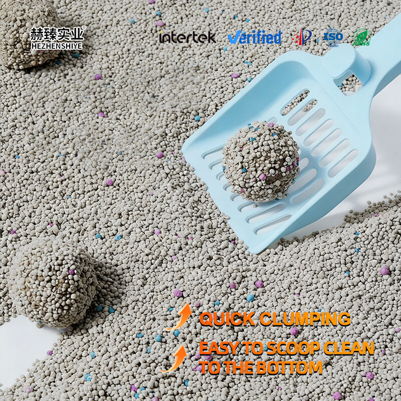 Sodium Bentonite Ball Cat Litter High Purity Mineral Cat Litter Super Water Absorption Not Easy To Break Low Dust Cat Special Cat Litter Source Factory Direct Wholesale