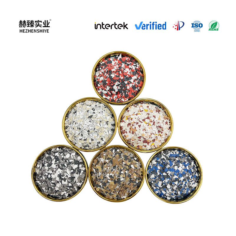 UV-Stable Colored Flake Chips for Long-Lasting Decorative Flooring