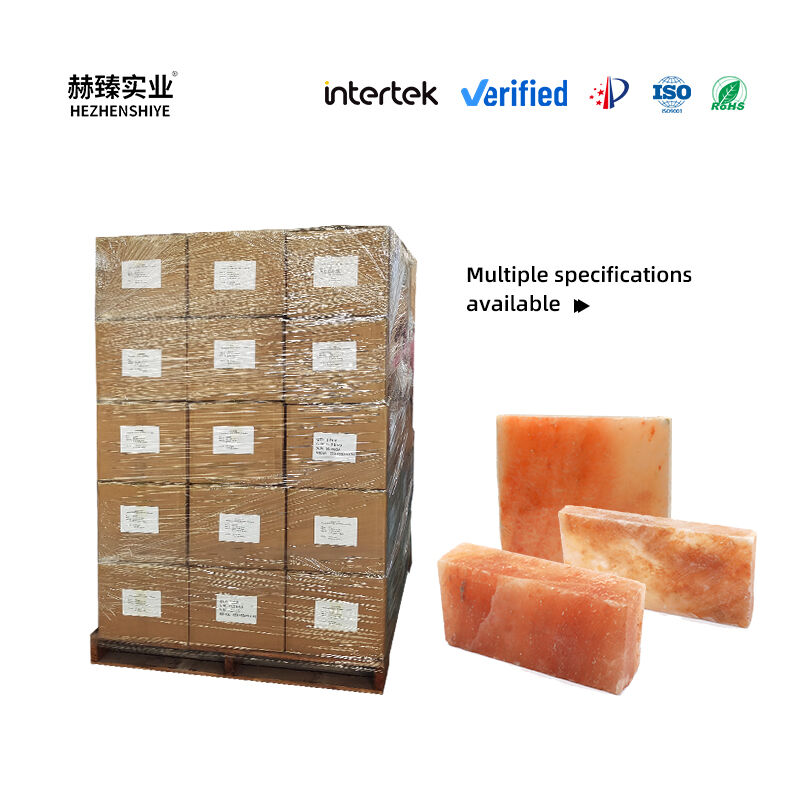 Thick Himalayan Salt Brick for BBQ Grill Plate Even Heat Distribution Natural Flavor Infusion Cooking Tool
