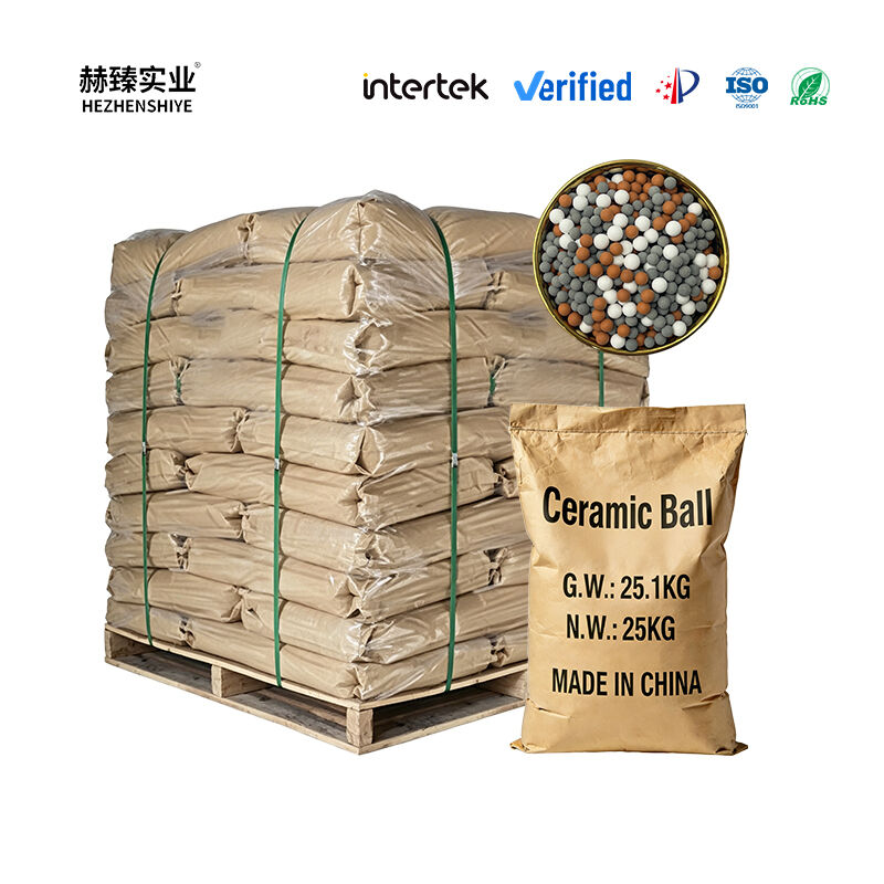 Household Tourmaline Balls Negative Ion Mineralization Balls Alkaline Ceramic Balls Water Treatment Filter Media
