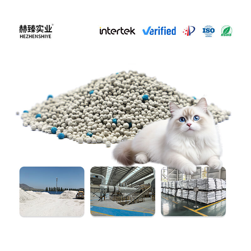 Bentonite Ball Cat Litter Mineral Cat Litter Natural Mineral Fast Clumping Low Dust High Deodorization Cat Dedicated Cat Litter Factory Direct Sales Wholesale