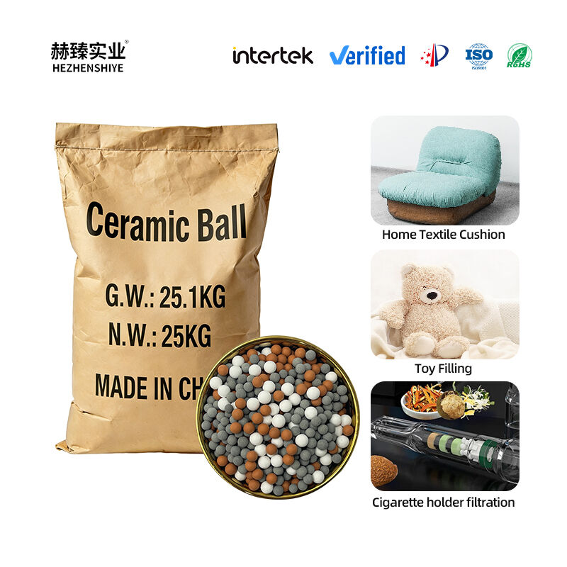 Maifan Stone Mineralization Balls Household Drinking Water Filtration Ceramic Balls Weak Alkaline Water Quality Improvement Filter Media