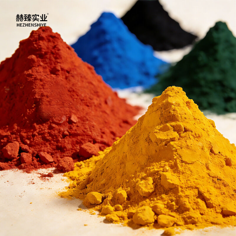 Wie verbessert Eisenoxid-Orange 960 die ästhetische Wirkung von Baustoffen?