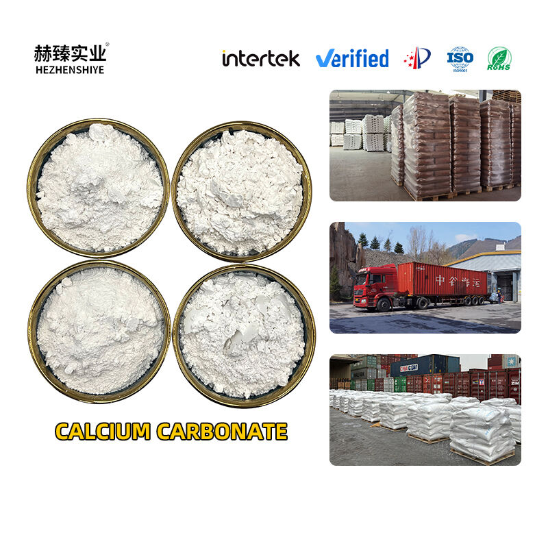 Ultrafine Ground Calcium Carbonate Powder For Plastic Masterbatch High Dispersion High Filling Rate Reduce Cost Increase Hardness
