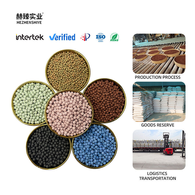 Shower Head Dechlorination Calcium Sulfite Balls Water Purifier Filter Media Weak Alkaline Mineralized Ceramic Balls