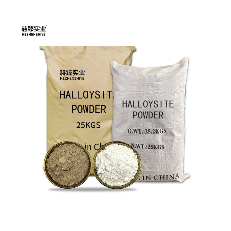Natural Mineral Halloysite Powder For Ceramic Glaze Plastic Modification And Waste Water Treatment Good Weather Resistance