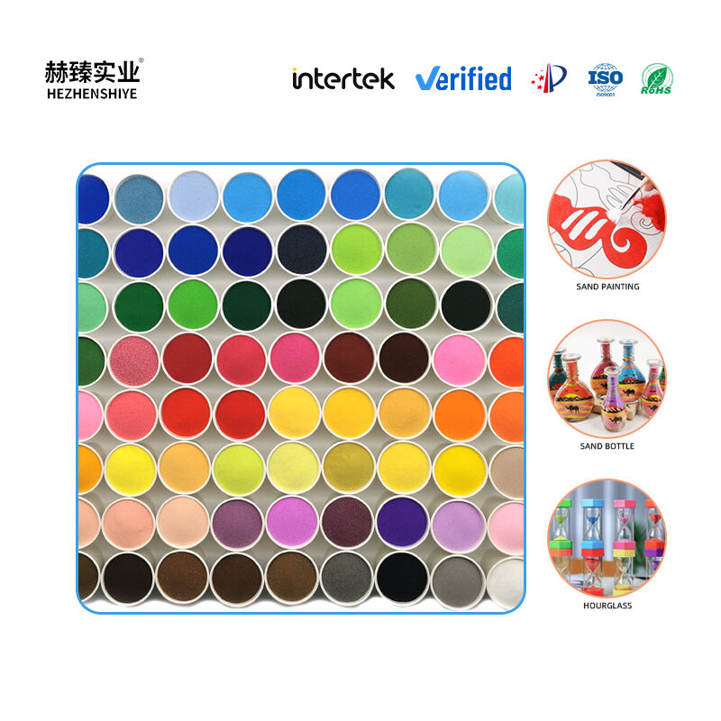 Factory Price Sterile Color Sand for Epoxy Flooring Food & Pharmaceutical Workshop Free Sample