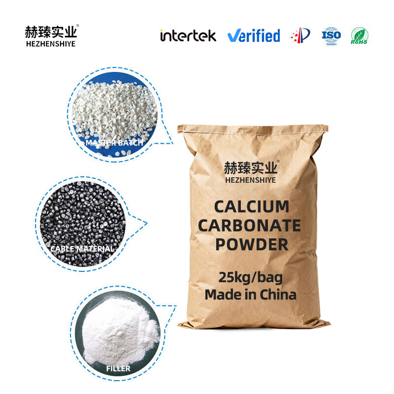 Natural Calcite Milled High Whiteness Ground Calcium Carbonate Powder For Ceramic Glass Putty Powder Filling Industry