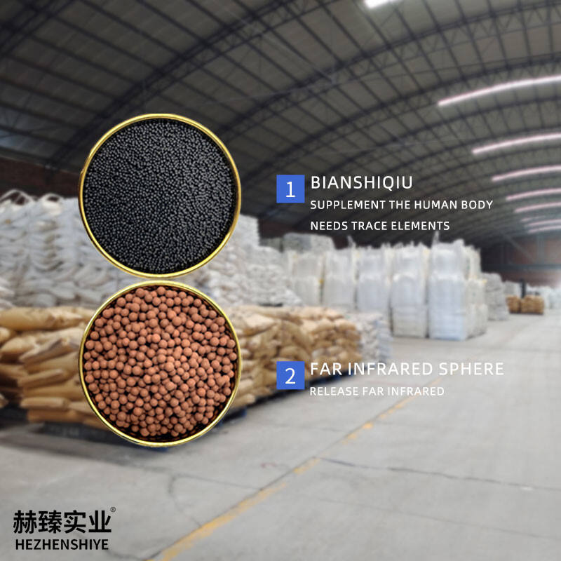 Negative Potential Alkaline Ceramic Balls Household Water Purifier Filter Media Small Molecule Activated Water Treatment Balls