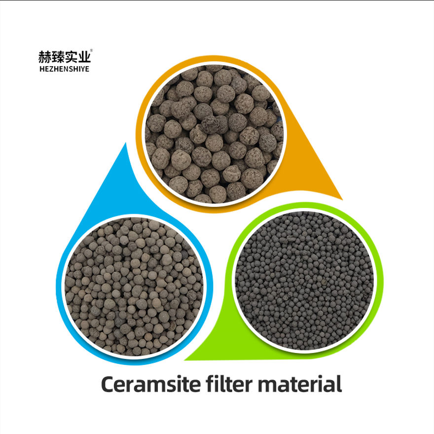 Lightweight Porous Ceramsite Filter Media For Industrial Wastewater Ammonia Nitrogen And Suspended Solids Removal